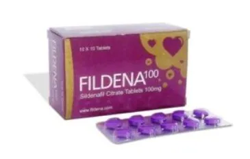 How does Fildena 100 mg act?