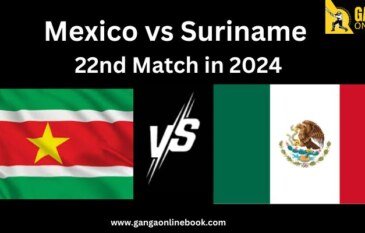 Mexico vs Suriname 22nd Match in 2024
