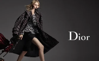 The Dior first time she ever wore a tie was this March to film a funny