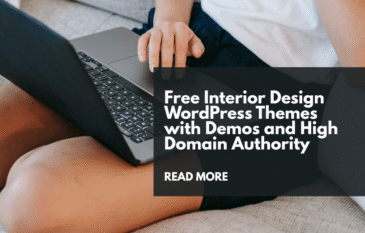 Free Interior Design WordPress Themes with Demos and High Domain Authority