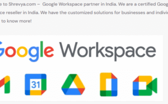 Google Workspace Reseller | Shrevya Technologies