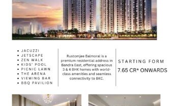 Luxury Living at Rustomjee Balmoral Bandra East – Apartments for Sale Near BKC